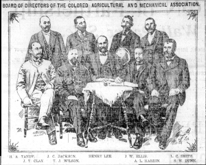 Board of Directors of The Colored Agricultural and Mechanical Association