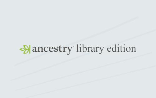 Ancestry Library Edition