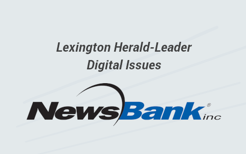 Lexington Herald-Leader Digital Issues