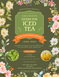 August 7 Herb Tea Class