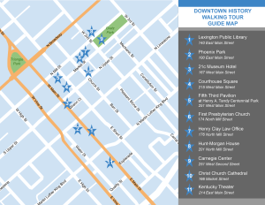 Lexington's Downtown Historic Walking Tour