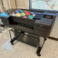Large-format printer/cutter