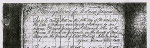 Muhlenberg County Black Marriages Book c.1866