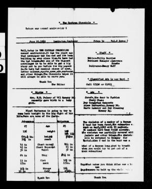 The Cochran Chronicle