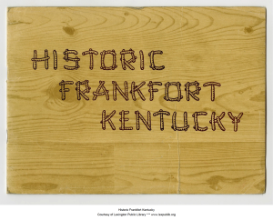 historic frankfort kentucky