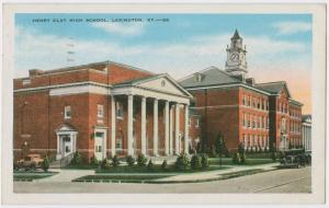 Henry Clay High School Postcard