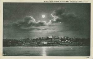 Moonlight on the Mississippi, Showing Hickman, KY