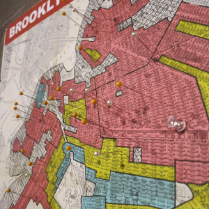 A redlining map