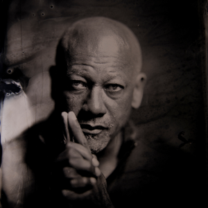 Tintype headshot of Frank W. Walker, photographed by Mark Cornelison