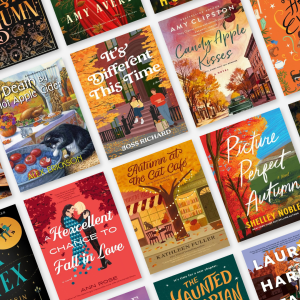 Book covers featured in the Pumpkin Spice Mode reading list. Full list available through the catalog.