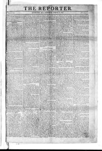 The Reporter, March 12, 1808
