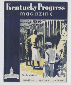 Kentucky Progress Magazine, Summer 1933 cover image