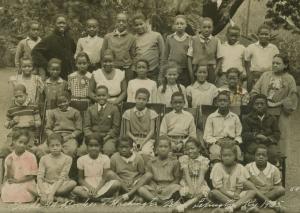 Booker T. Washington School Grade 4A class, 1935