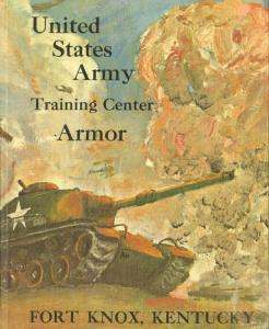 United States Army Training Center Armor Yearbook Cover