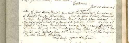 Sam'l D. M'Cullough's Reminiscences of Lexington