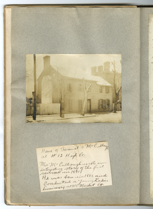 image of McCullough's childhood home