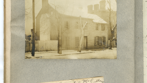 image of McCullough's childhood home