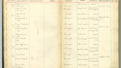 ledger page
