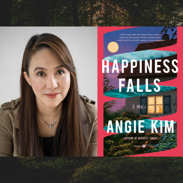 2025 Community Reads selection Happiness Falls by award-winning author Angie Kim