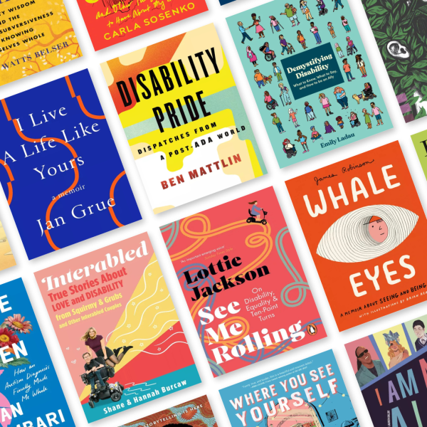 Cover art for titles recommended for Disability Pride Month. Click here to browse the catalog
