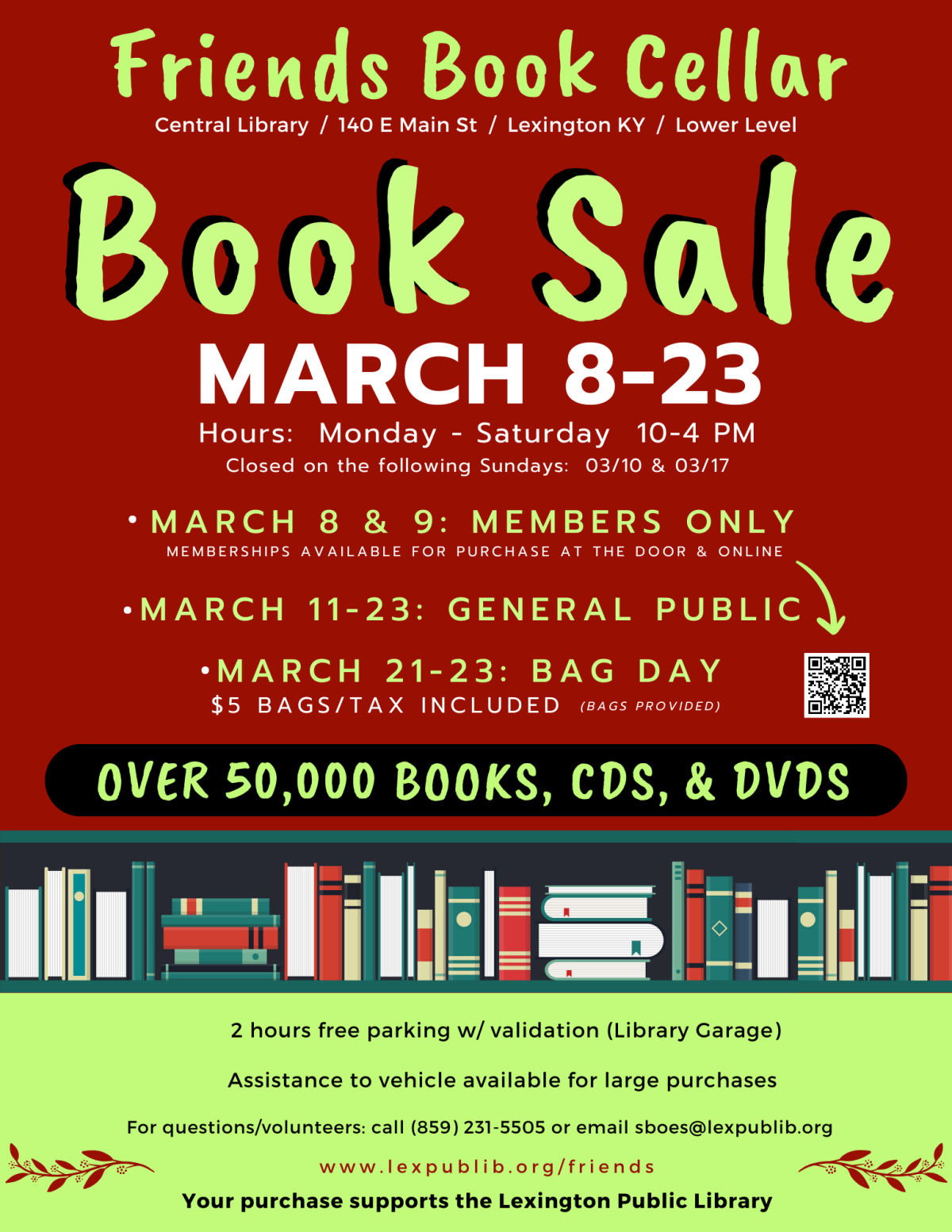 Friends March Book Sale