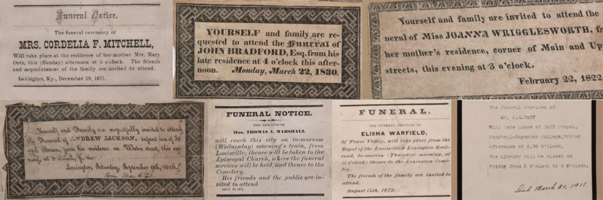 Cyrus Parker Jones Funeral Notices