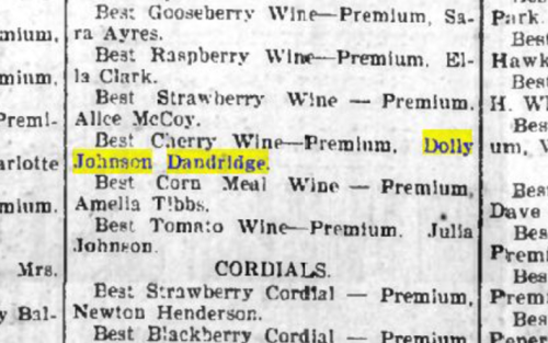 Dolly Johnson Dandridge