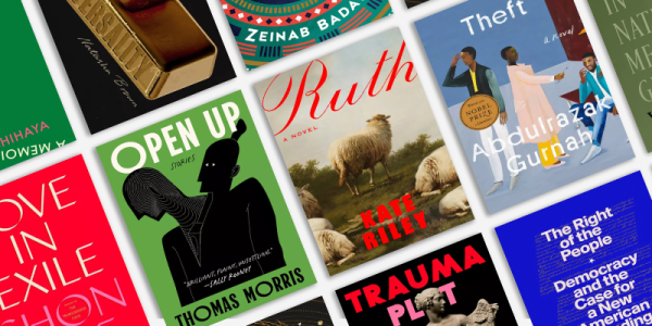 Book covers from the list of Best Books of 2025, available through the catalog. 