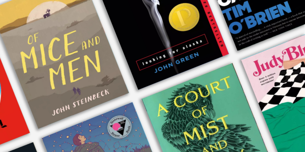Cover art of frequently challenged book titles in the reading list for Banned Books Week 2026. Find our full reading list on the catalog.